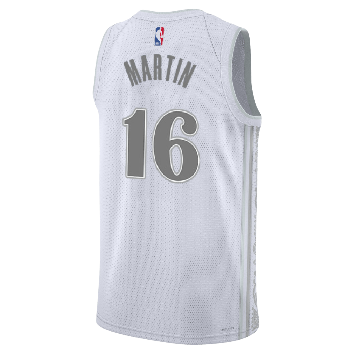 Caleb Martin 16 Dallas Mavericks White City Edition Jersey - Elite Zone Sports