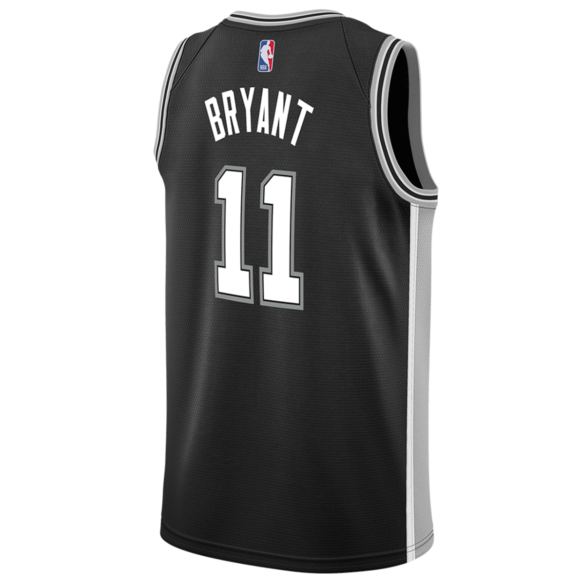 Carter Bryant 11 San Antonio Spurs Black Icon Jersey - Elite Zone Sports