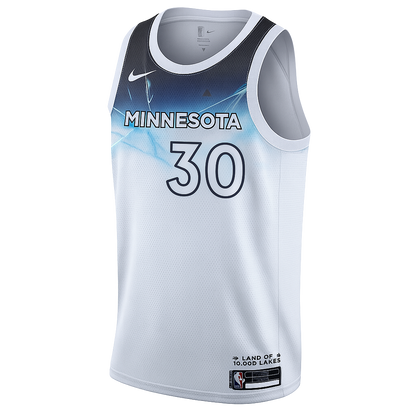 Julius Randle #30 Minnesota Timberwolves White City Edition Jersey