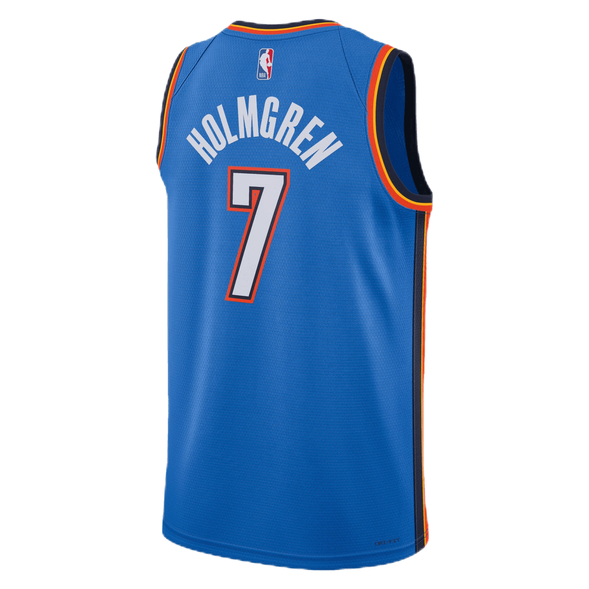 Chet Holmgren 7 Oklahoma City Thunder Blue Icon Jersey - Elite Zone Sports