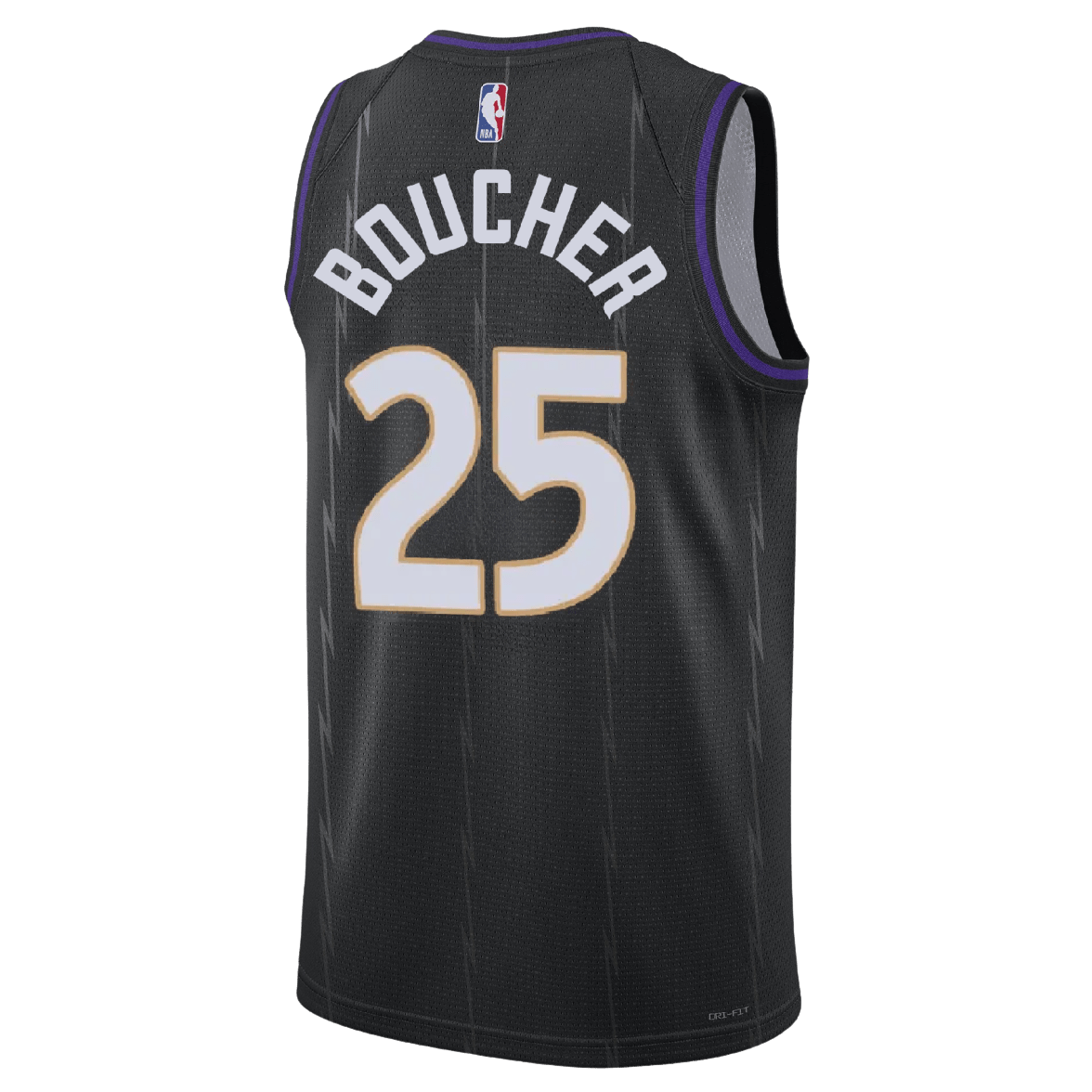 Chris Boucher 25 Toronto Raptors Black City Edition Jersey - Elite Zone Sports