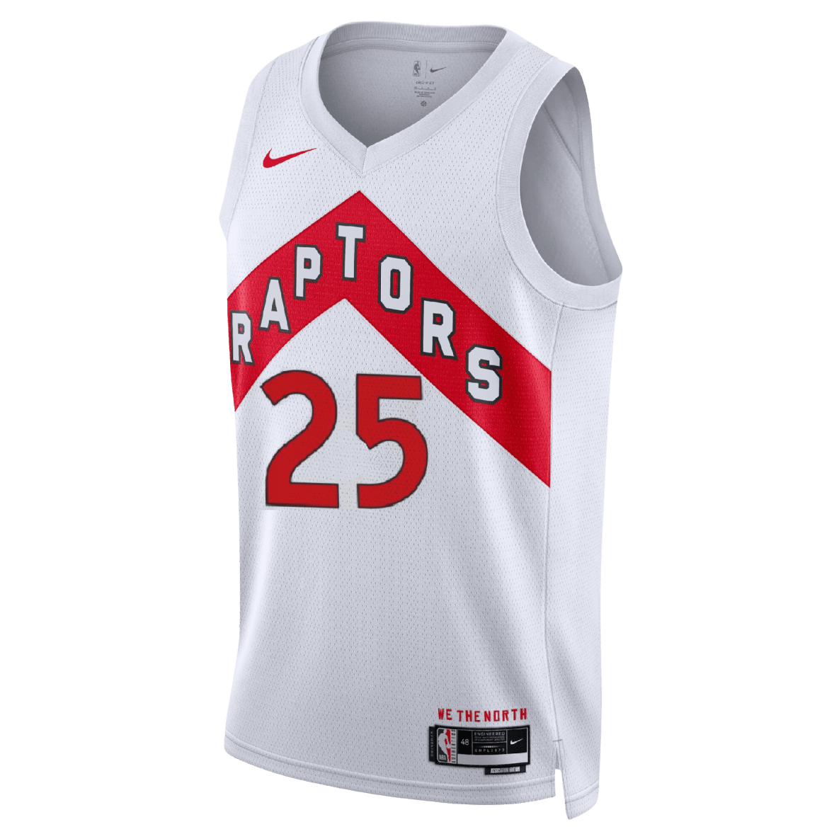 Chris Boucher 25 Toronto Raptors White Association Jersey - Elite Zone Sports