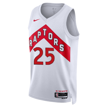 Chris Boucher 25 Toronto Raptors White Association Jersey - Elite Zone Sports