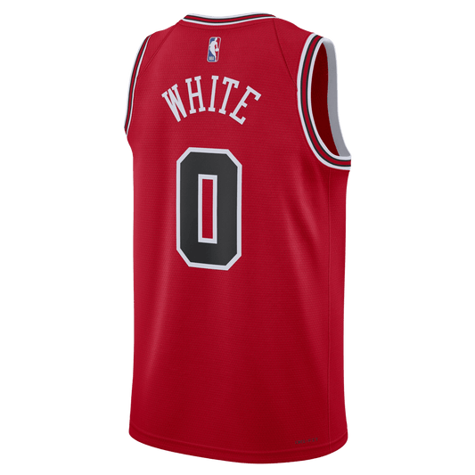 Coby White 0 Chicago Bulls Red Icon Jersey - Elite Zone Sports