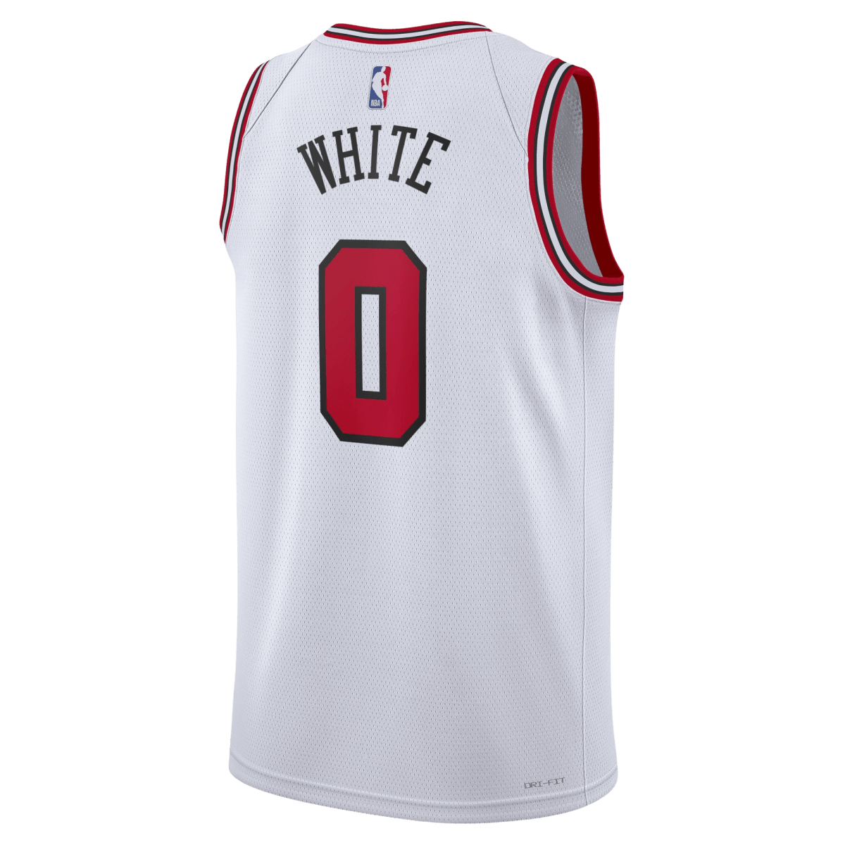 Coby White 0 Chicago Bulls White Association Jersey - Elite Zone Sports