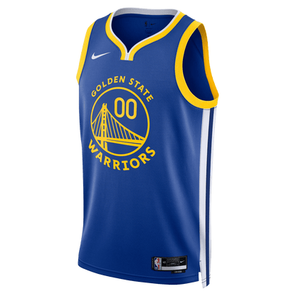 Custom Golden State Warriors Royal Blue Icon Personalized Jersey - Elite Zone Sports