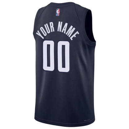 Custom Washington Wizards Blue Statement Personalized Jersey - Elite Zone Sports