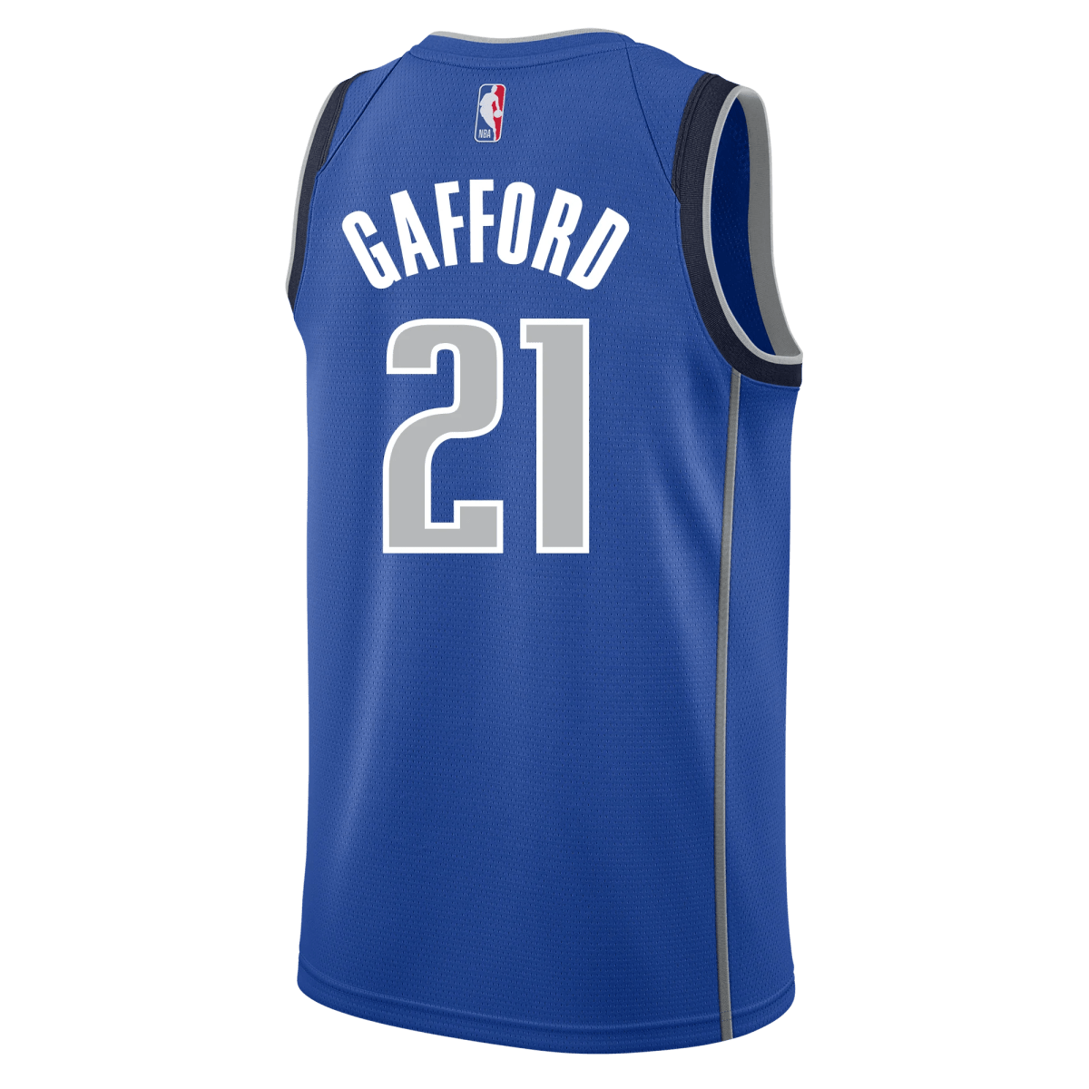 Daniel Gafford 21 Dallas Mavericks Blue Icon Jersey - Elite Zone Sports