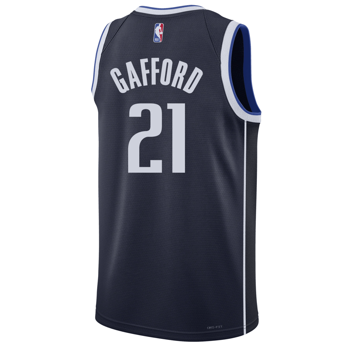 Daniel Gafford 21 Dallas Mavericks Navy Statement Jersey - Elite Zone Sports