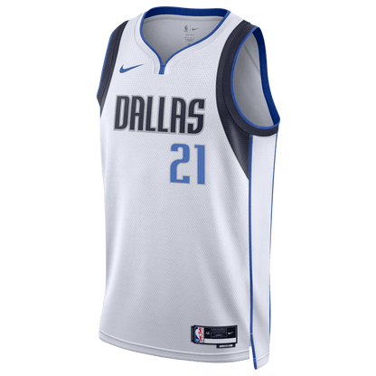 Daniel Gafford 21 Dallas Mavericks White Association Jersey - Elite Zone Sports