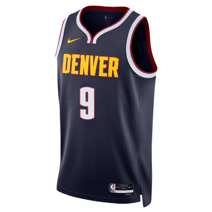 Dario Šarić 9 Denver Nuggets Navy Icon Jersey - Elite Zone Sports