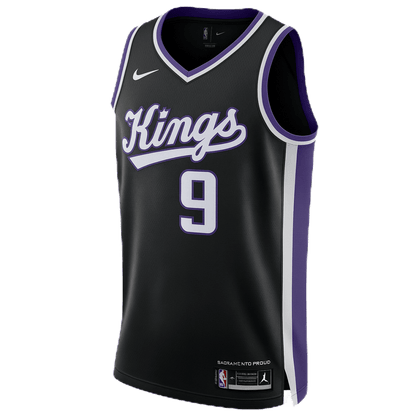 Dario Saric 9 Sacramento Kings Black Icon Jersey - Elite Zone Sports