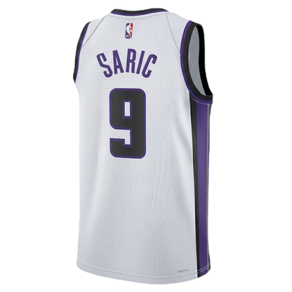Dario Saric 9 Sacramento Kings White Association Jersey - Elite Zone Sports