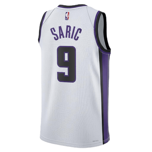 Dario Saric 9 Sacramento Kings White Association Jersey - Elite Zone Sports