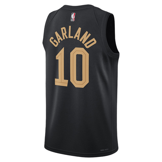 Darius Garland 10 Cleveland Cavaliers Black Statement Jersey - Elite Zone Sports