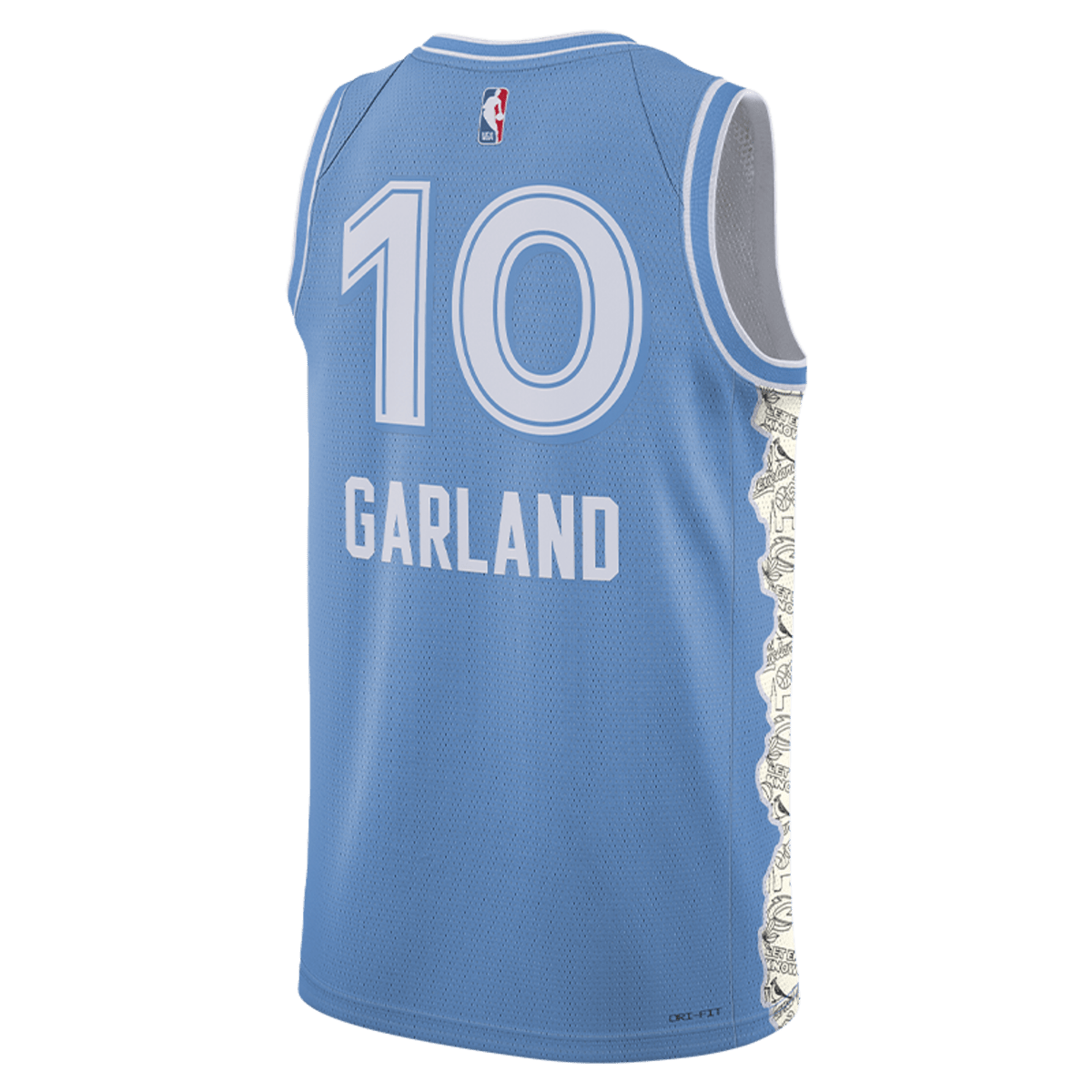 Darius Garland 10 Cleveland Cavaliers Blue City Edition Jersey - Elite Zone Sports
