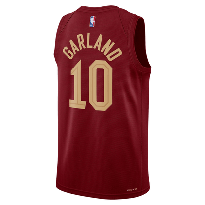 Darius Garland 10 Cleveland Cavaliers Burgundy Icon Jersey - Elite Zone Sports