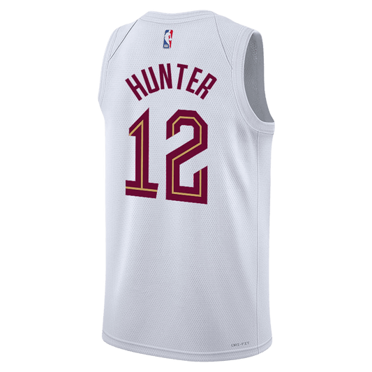De'Andre Hunter 12 Cleveland Cavaliers White Association Jersey - Elite Zone Sports