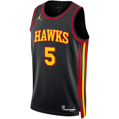 Dejounte Murray 5 Atlanta Hawks Black Statement Jersey - Elite Zone Sports