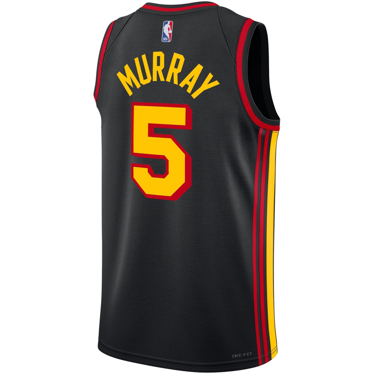 Dejounte Murray 5 Atlanta Hawks Black Statement Jersey - Elite Zone Sports