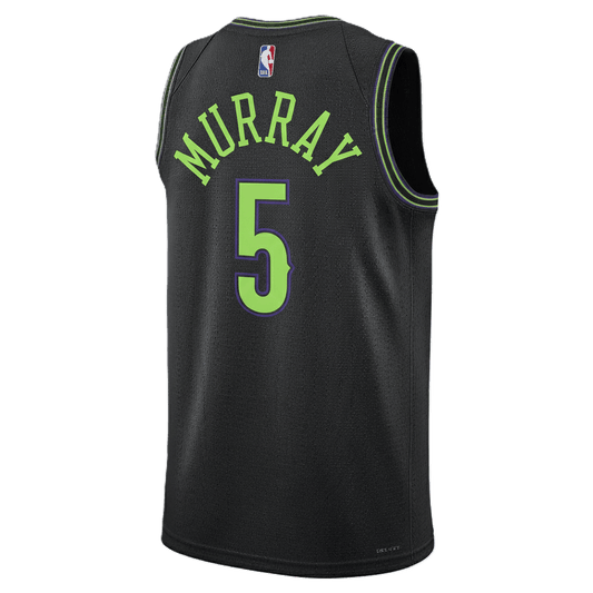 Dejounte Murray 5 New Orleans Pelicans Black 2025/26 City Edition Jersey - Elite Zone Sports