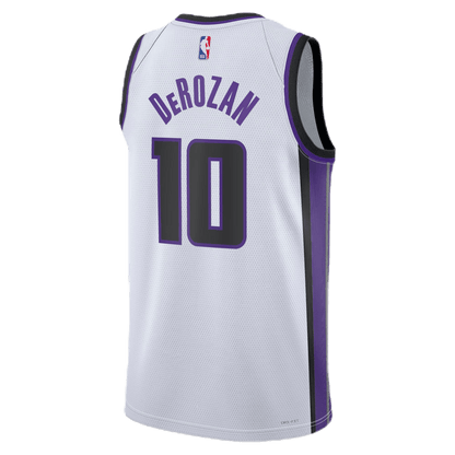 DeMar DeRozan 10 Sacramento Kings White Association Jersey - Elite Zone Sports