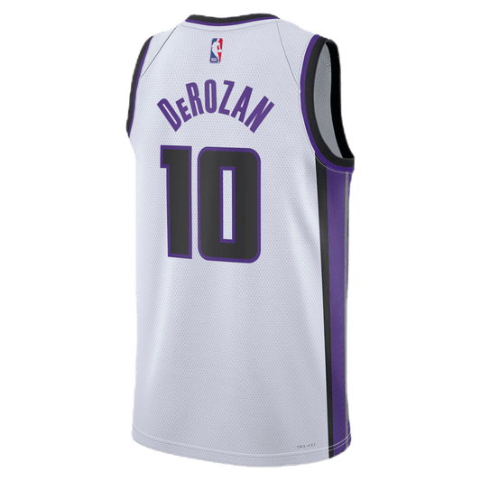 DeMar DeRozan 10 Sacramento Kings White Association Jersey - Elite Zone Sports