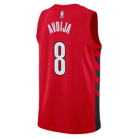 Deni Avdija 8 Portland Trail Blazers Red Statement Jersey - Elite Zone Sports