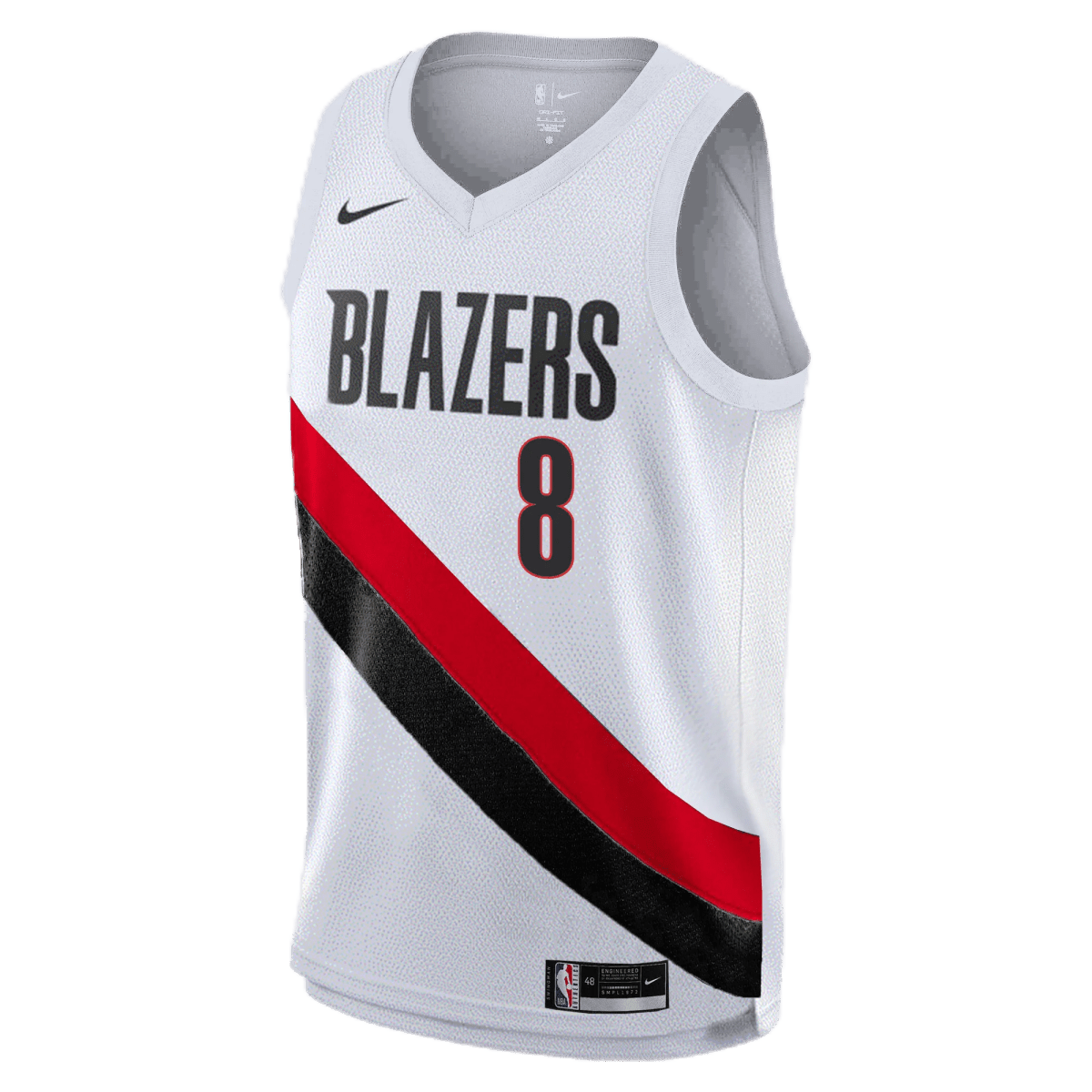 Deni Avdija 8 Portland Trail Blazers White Association Jersey - Elite Zone Sports