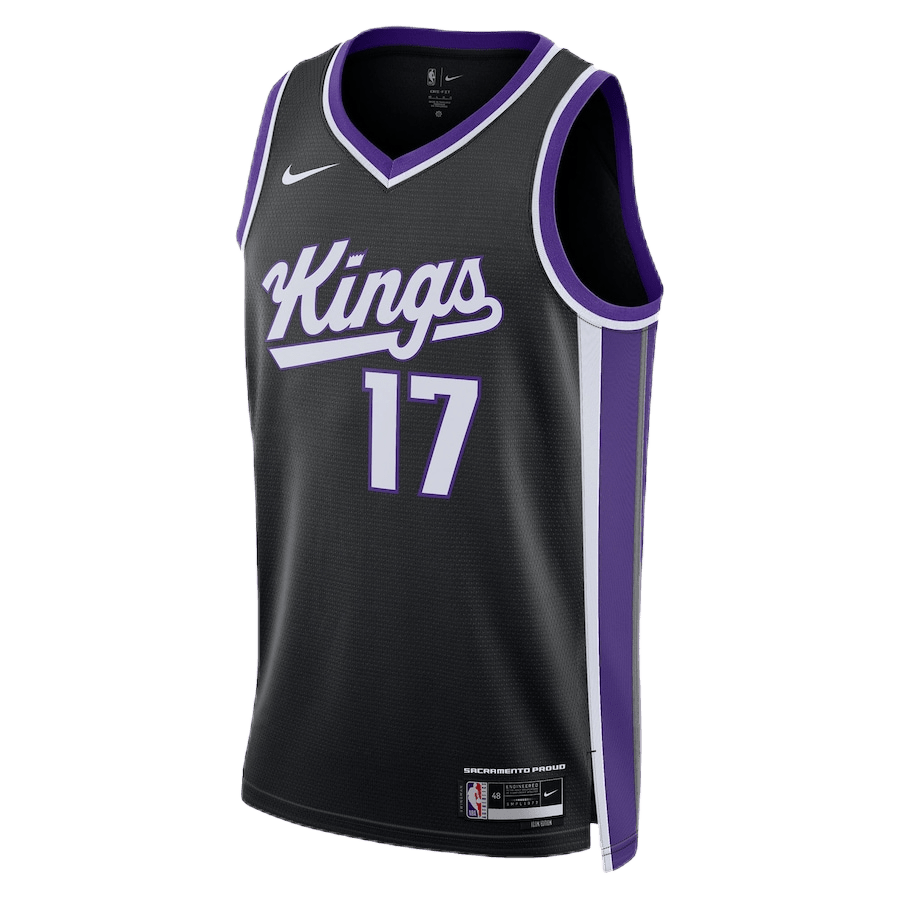 Dennis Schroder 17 Sacramento Kings Black Icon Jersey - Elite Zone Sports