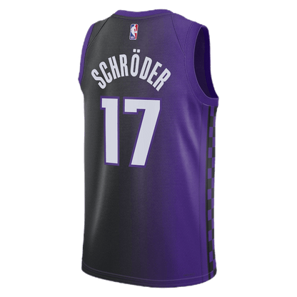 Dennis Schroder 17 Sacramento Kings Purple Statement Jersey - Elite Zone Sports
