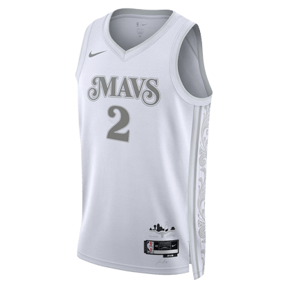 Dereck Lively II 2 Dallas Mavericks White City Edition Jersey - Elite Zone Sports