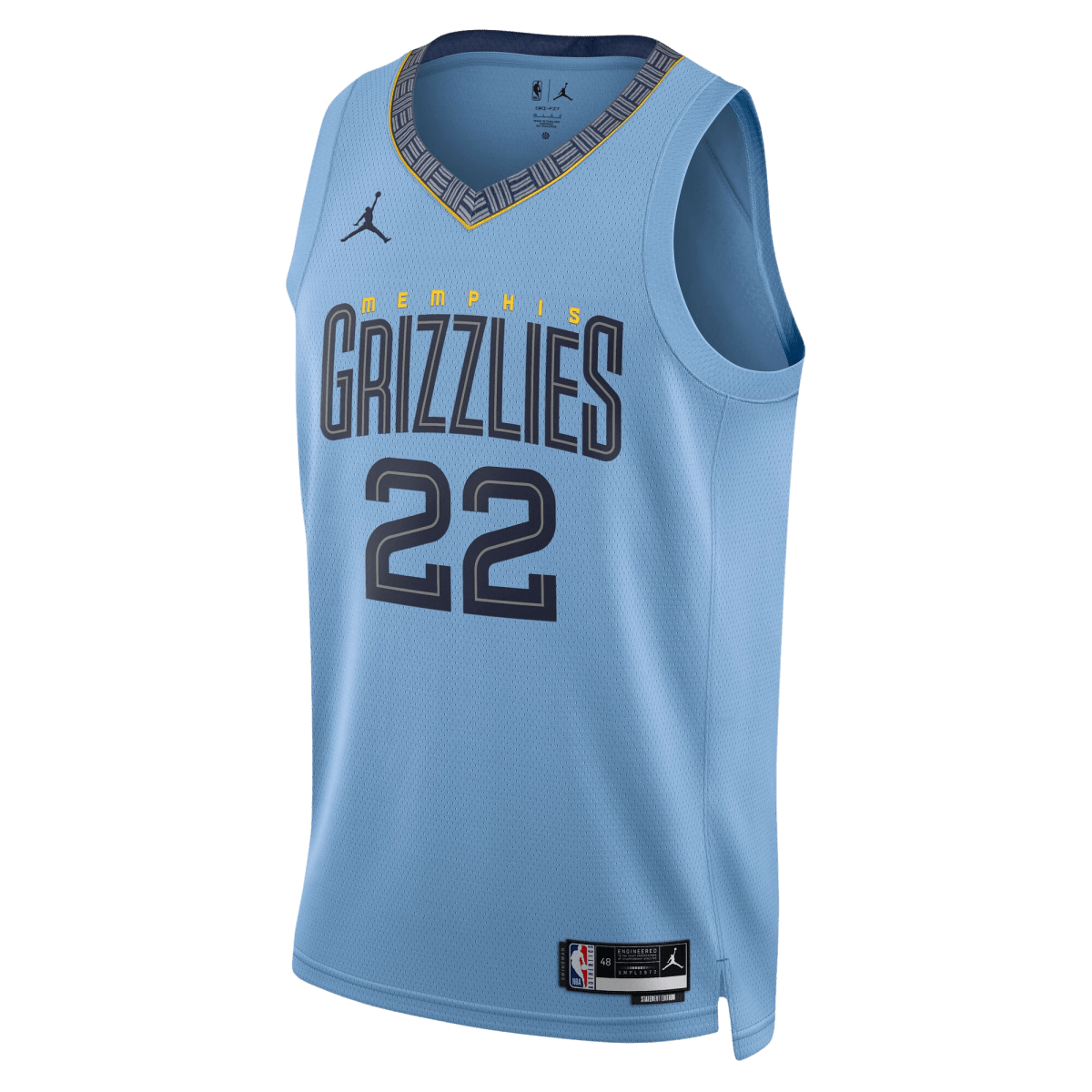 Desmond Bane 22 Memphis Grizzlies Light Blue Statement Jersey - Elite Zone Sports
