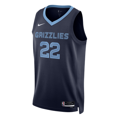 Desmond Bane 22 Memphis Grizzlies Navy Icon Jersey - Elite Zone Sports