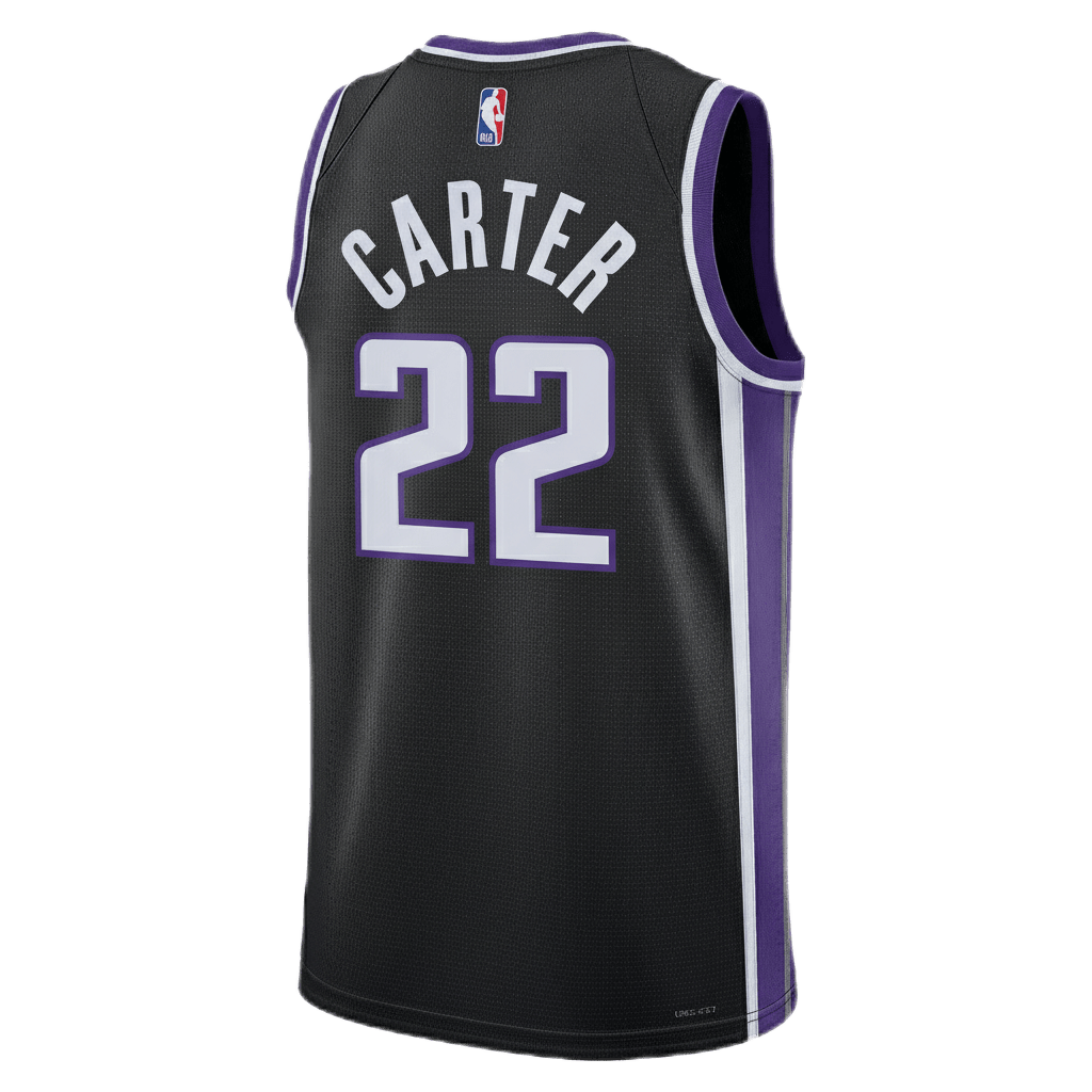 Devin Carter 22 Sacramento Kings Black Icon Jersey - Elite Zone Sports