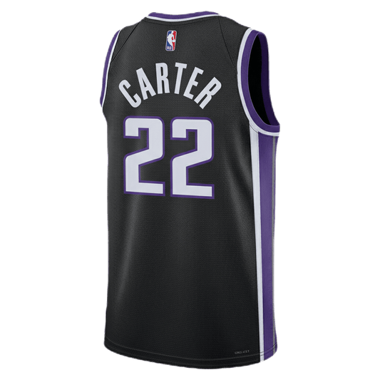Devin Carter 22 Sacramento Kings Black Icon Jersey - Elite Zone Sports