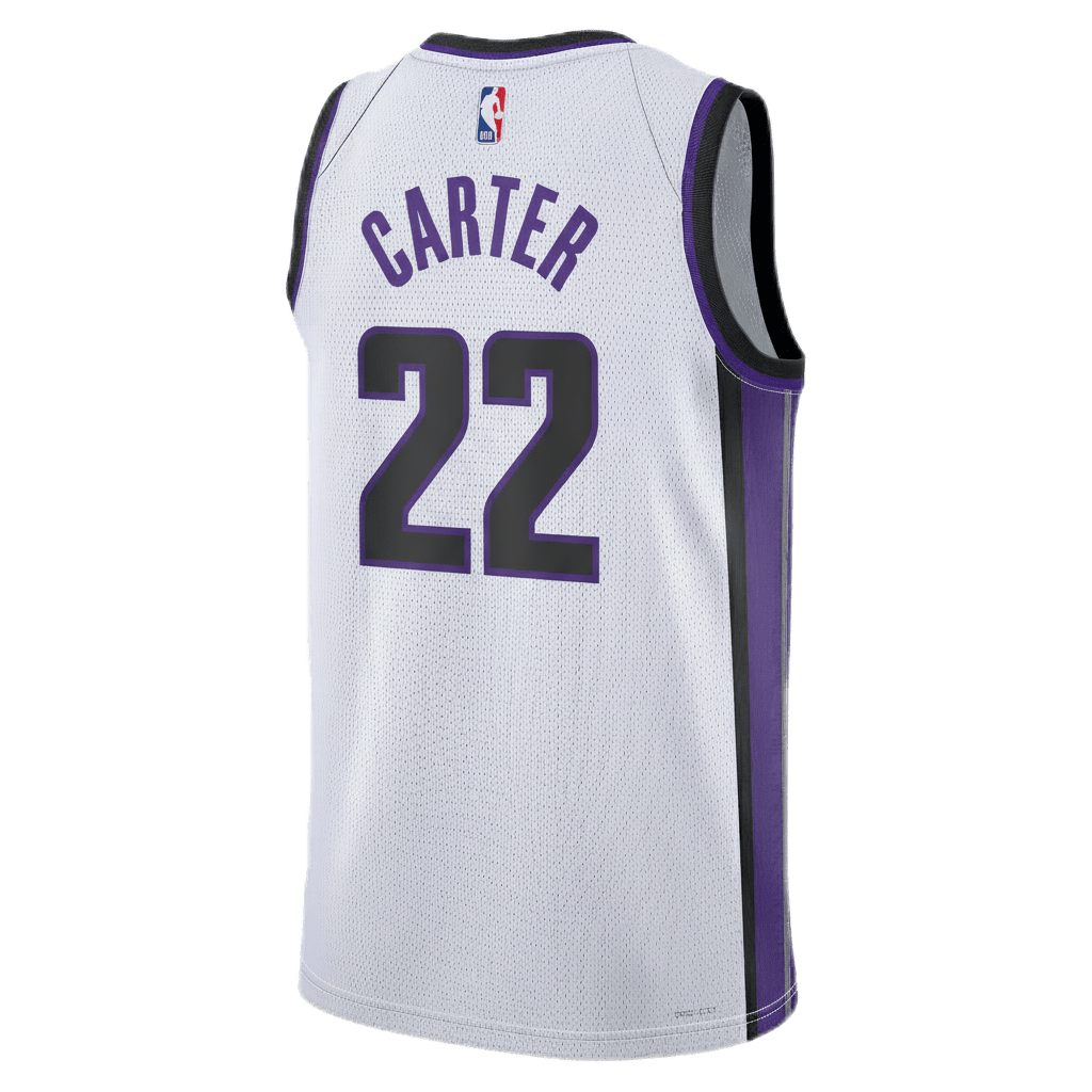 Devin Carter 22 Sacramento Kings White Association Jersey - Elite Zone Sports