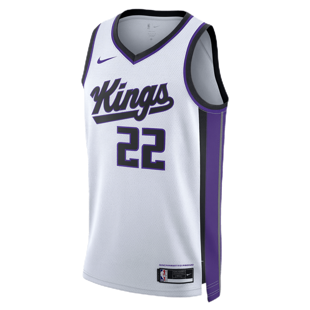 Devin Carter 22 Sacramento Kings White Association Jersey - Elite Zone Sports