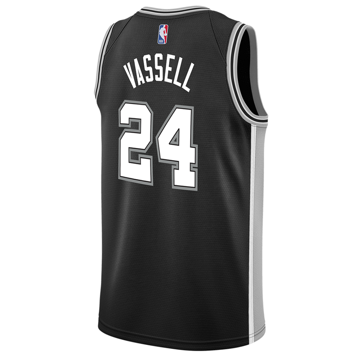 Devin Vassell 24 San Antonio Spurs Black Icon Jersey - Elite Zone Sports