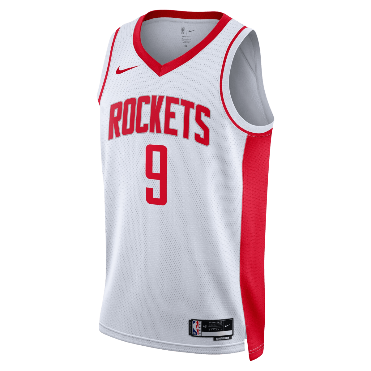 Dillon Brooks 9 Houston Rockets White Association Jersey - Elite Zone Sports