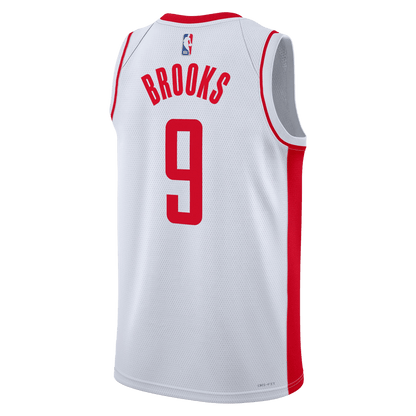 Dillon Brooks 9 Houston Rockets White Association Jersey - Elite Zone Sports