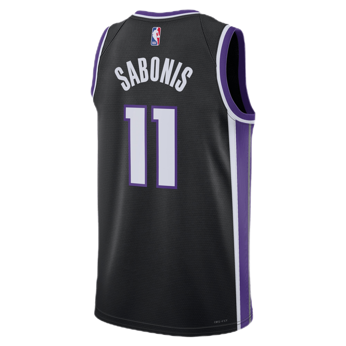 Domantas Sabonis 11 Sacramento Kings Black Icon Jersey - Elite Zone Sports