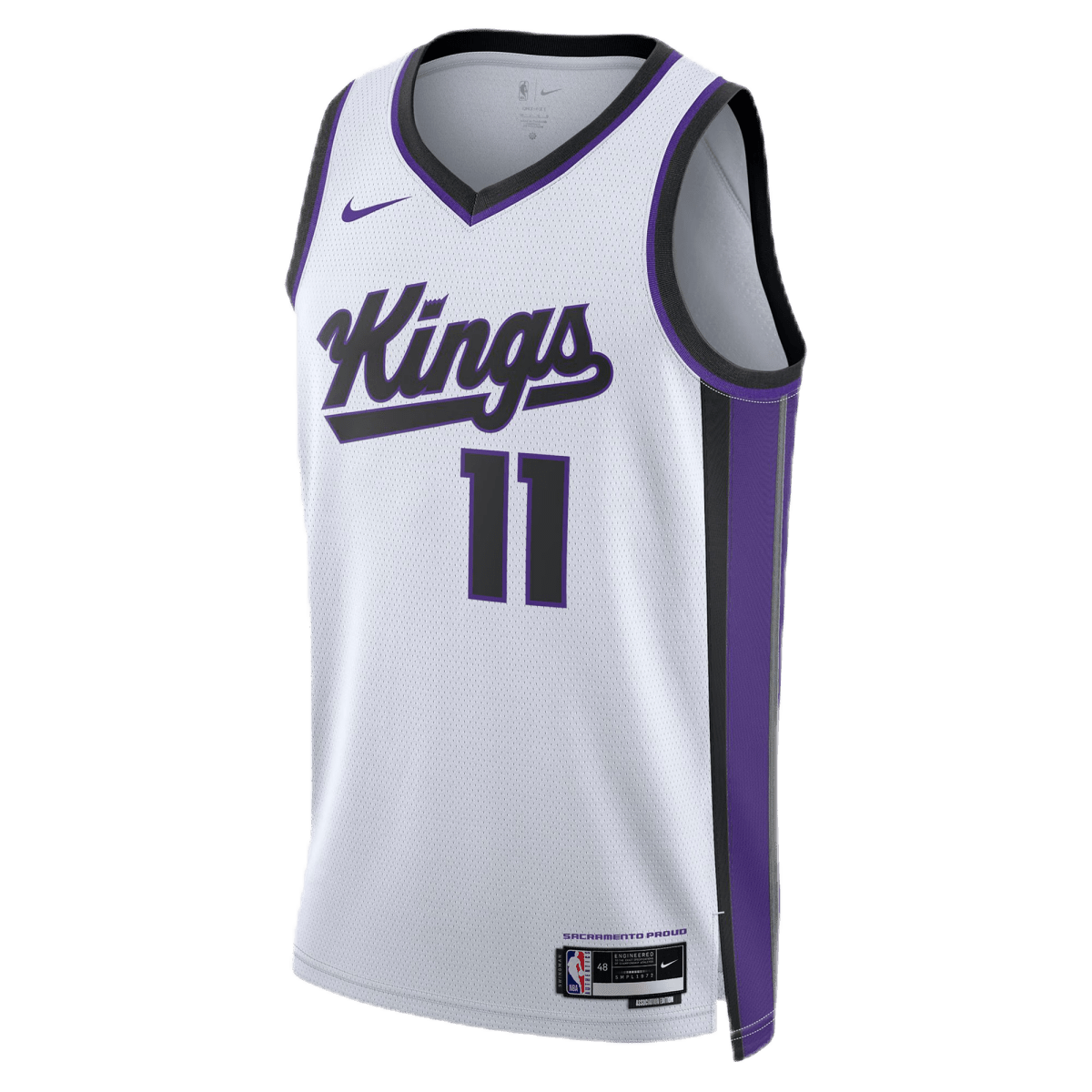 Domantas Sabonis 11 Sacramento Kings White Association Jersey - Elite Zone Sports