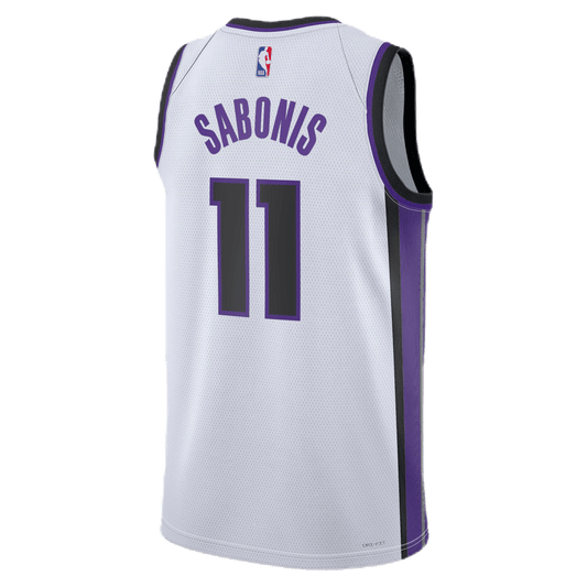 Domantas Sabonis 11 Sacramento Kings White Association Jersey - Elite Zone Sports