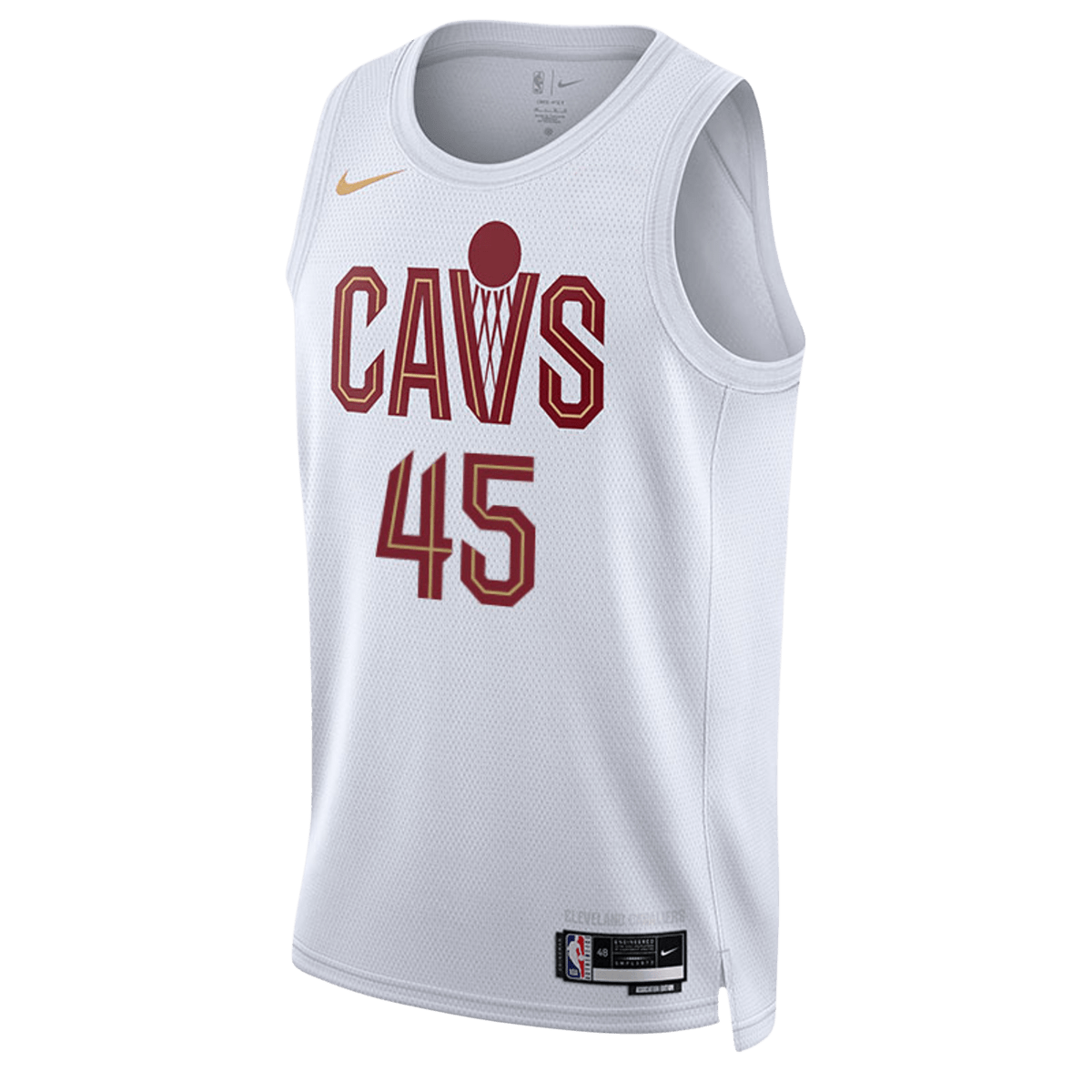Donovan Mitchell 45 Cleveland Cavaliers White Association Jersey - Elite Zone Sports