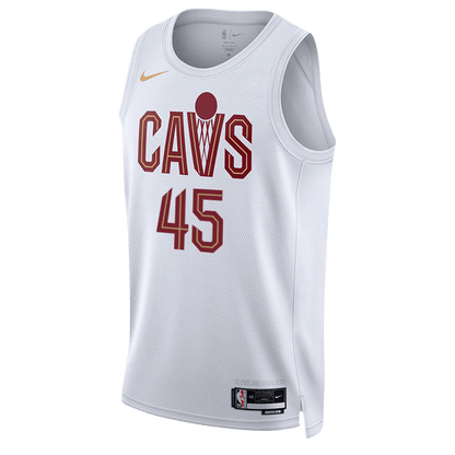 Donovan Mitchell 45 Cleveland Cavaliers White Association Jersey - Elite Zone Sports