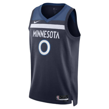 Donte DiVincenzo 0 Minnesota Timberwolves Navy Icon Jersey - Elite Zone Sports