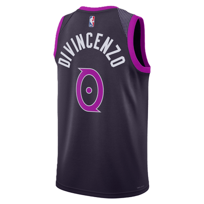 Donte DiVincenzo 0 Minnesota Timberwolves Purple 2025/26 City Edition Jersey - Elite Zone Sports