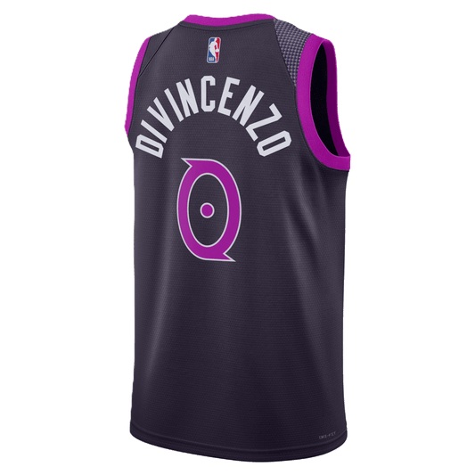 Donte DiVincenzo 0 Minnesota Timberwolves Purple 2025/26 City Edition Jersey - Elite Zone Sports