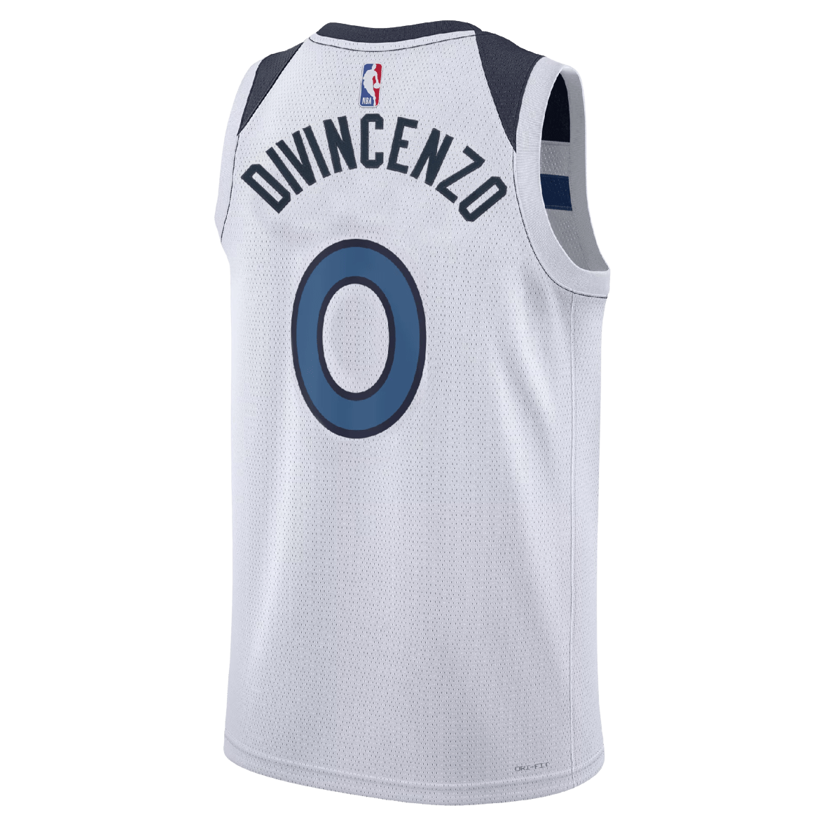 Donte DiVincenzo 0 Minnesota Timberwolves White Association Jersey - Elite Zone Sports